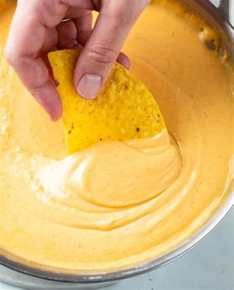 This Easy Nacho Cheese Sauce Recipe Makes A Great Dip And Topping For