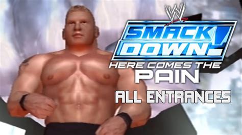 Wwe Smackdown Here Comes The Pain Ps All Entrances Youtube