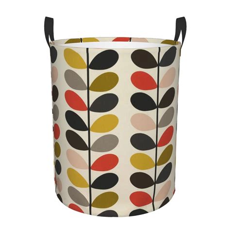 Kiely Orla Multi Stem Scandinavian Laundry Basket Collapsible Floral