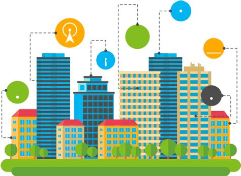 Download Growing Criticality Of Smart Cities Smart City Icon Png