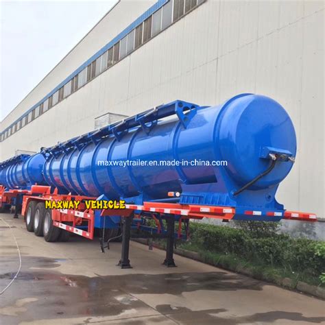 Best Quality Sulfuric Acid Tanker Semi Trailer 17m3 18m3 19m3 Acid