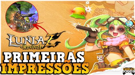 Outro Ressuscitado Lunia Z Revival Primeiras ImpressÕes Mmorpg