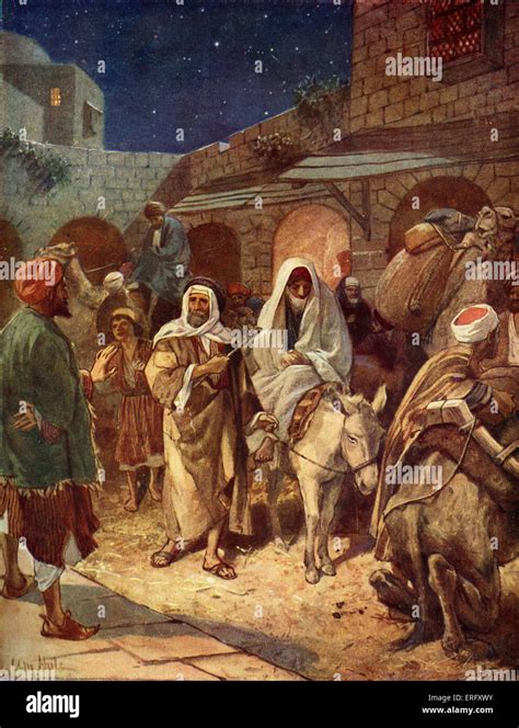 Mary And Joseph And Bethlehem Fotos Und Bildmaterial In Hoher