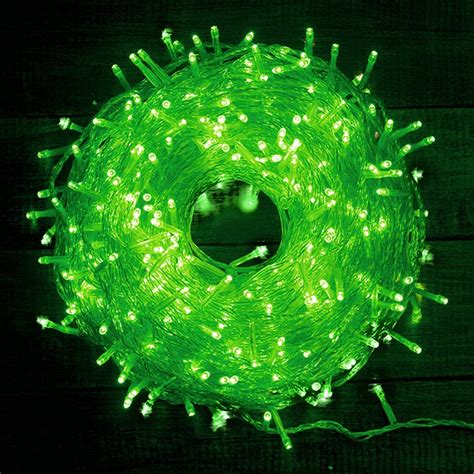 Luz Led Lineal 50 Metros 500 Led Verde Luces Navidad 1514 Cómpralo En