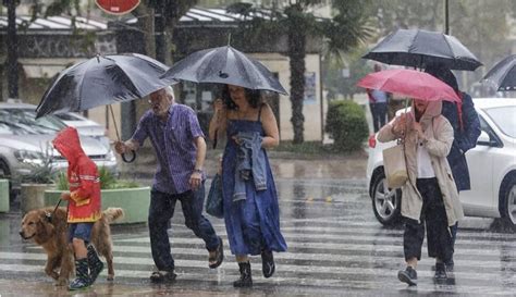 El Tiempo En C Diz Se Activan Las Alertas Por Las Intensas Lluvias