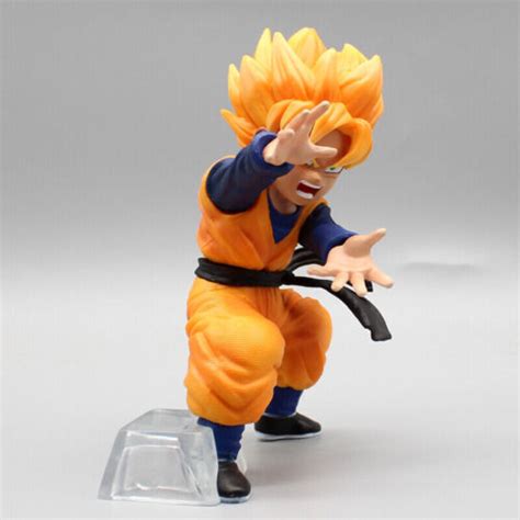 Anime Dragon Ball Z Gk Son Goten Trunks Kamehameha Pvc Figure New No