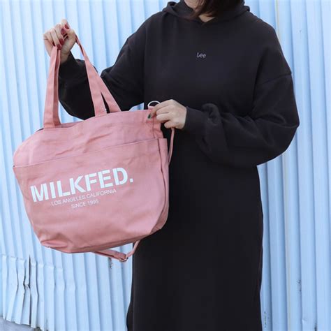 Milkfed ミルクフェド 2way ショルダー トートバッグ 103213053019