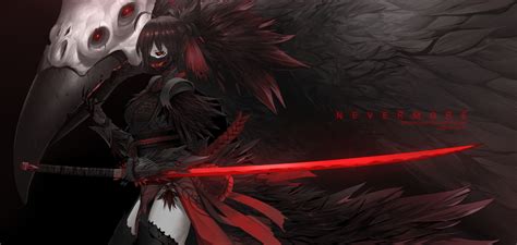 Grimm Raven Branwen And Nevermore Rwby Drawn By Dishwasher1910