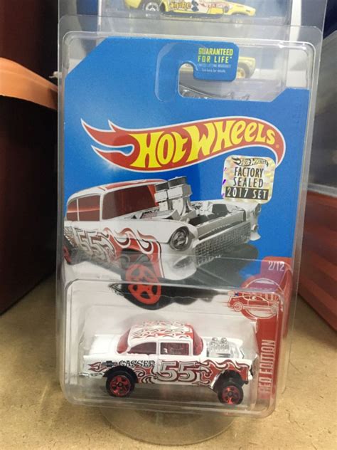 Hot Wheels Chevy Bel Air Gasser Red Edition Factory Sealed Hobbies Toys Toys Games