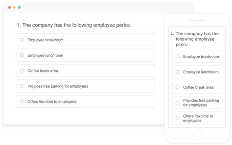 Work Environment Survey Template | ProProfs Survey Maker