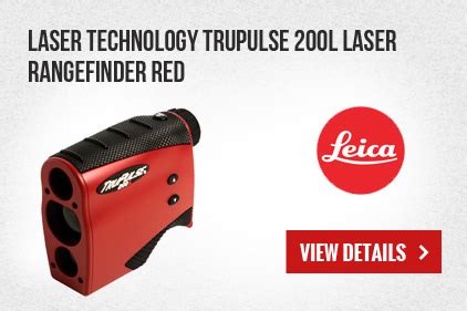 Laser Technology Trupulse L Laser Rangefinder Red Scopelist Blog