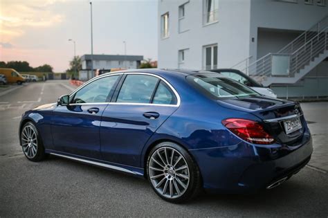 Mercedes C Cdi Amg Brilliantblue Automatik Km Ils Full