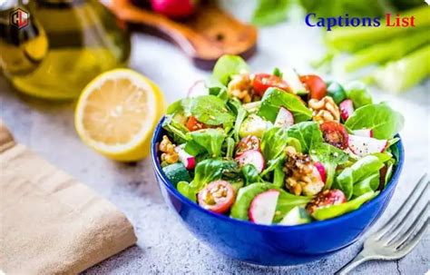 Best Salad Captions For Instagram With Quotes Funny