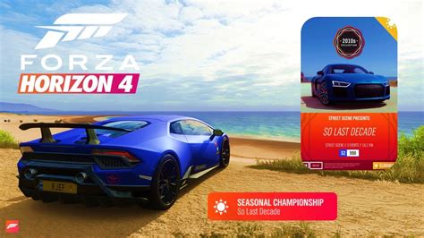 Forza Horizon 4 Seasonal Championship Summer So Last Decade YouTube