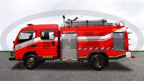 Fire Truck Ja L Double Cabin Mobil Pemadam Kebakaran No