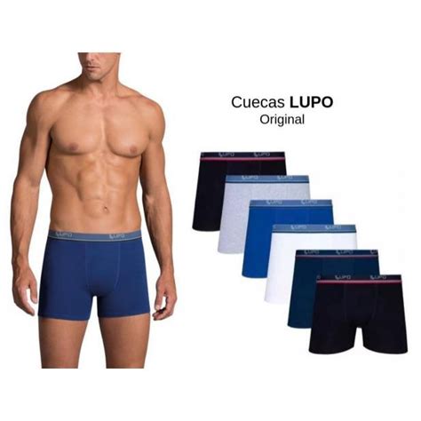 Kit Cuecas Boxer Lupo Comfort Algod O Lupo Em Promo O