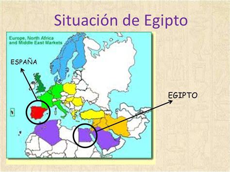 Situación de Egipto EGIPTO ESPAÑA La civilización egipcia apareció