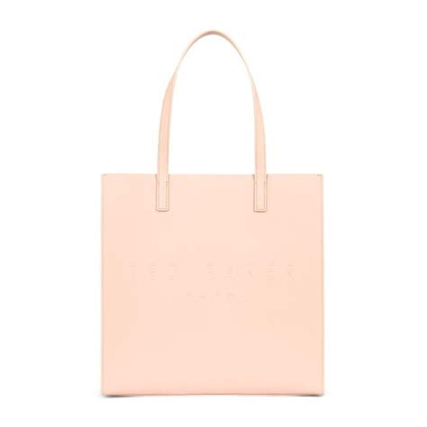 Ted Baker Seacon Crosshatch Small Icon Bag In Pink Asos Artofit