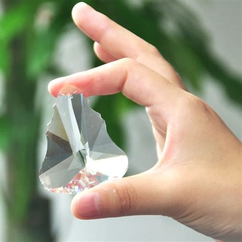 Mm Crystal Prisms Clear Crystal Pendants For Chandeliers Christmas