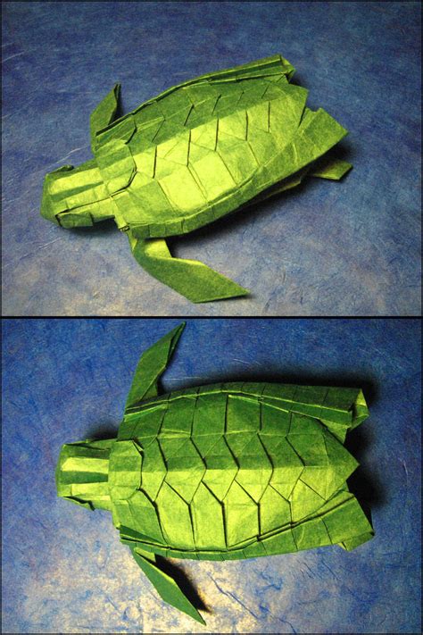 Origami Sea Turtle By Lexar On Deviantart