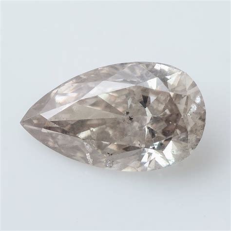 1 Pcs Diamant 0 58 Ct Peer Briljant Natural Fancy Catawiki