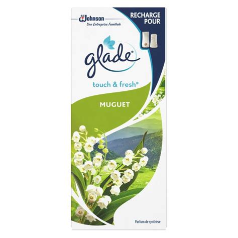 Recharge désodorisant Touch Fresh senteur muguet Glade 10 ml La