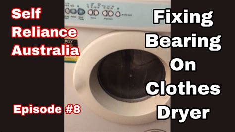 Replacing The Bearing On A Fisher Paykel Ed Clothes Dryer Youtube