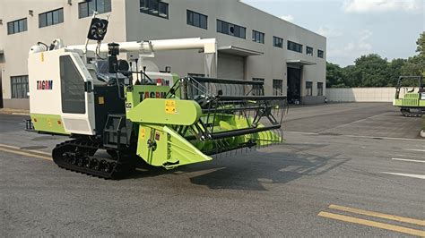 Agriculture Machinery Kubota Rice And Wheat Combine Harvester 100HP