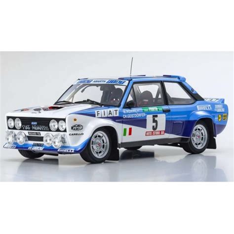 Fiat 131 Abarth Winner Rallye Portugal 1980 Walter Röhrl Christian