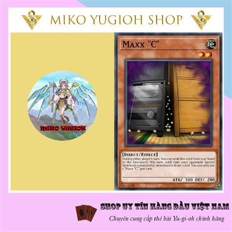 Miko Yugioh Thẻ Bài Yugioh Chính Hãng Tiếng Nhật Maxx C Rc04 Shopee Việt Nam