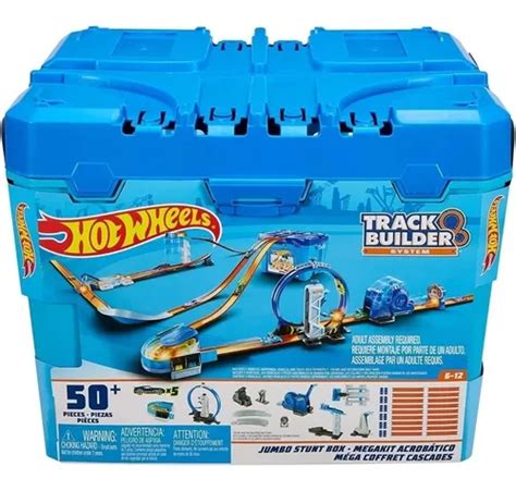Pista Hot Wheels Track Builder Jumbo Stunt Caja Envio Gratis Env O Gratis