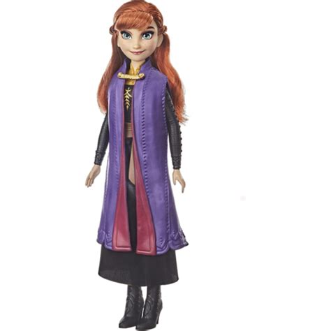 Frozen Disney Frozen Anna Fashion Doll With Long Red Hair Skirt Shoes