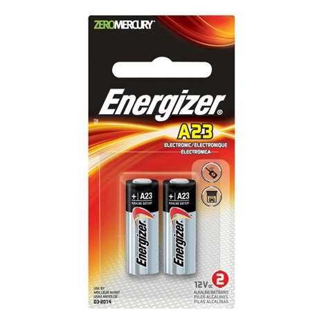 Energizer A23-2pk Alkaline Battery-A23BPZ-2 - The Home Depot