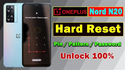 OnePlus Nord N20 SE Hard Reset How To Unlock OnePlus Nord N20 SE