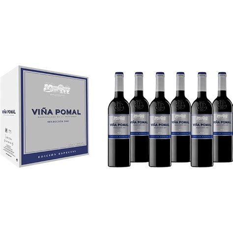 vino tinto crianza D O Rioja caja 6 botellas 75 cl VIÑA POMAL