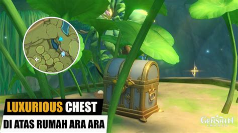 Luxurious Chest Di Atas Rumah Ara Ara Genshin Impact Youtube