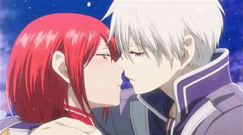 Anime Couple GIF - Anime Couple Kiss - Discover & Share GIFs