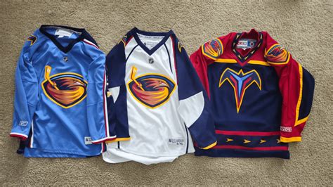 All of my Atlanta Thrashers Jerseys : r/hockeyjerseys