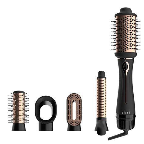 Professional Multifunction Hot Air Styler Brush Dryer And Hair Dryer Brush One Step Detachable