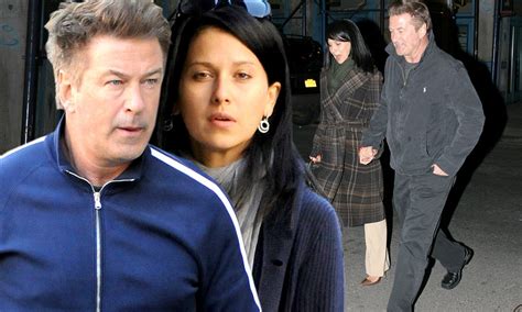 Alec Baldwin And New Fiancee Hilaria Thomas Step Out After Celebrating