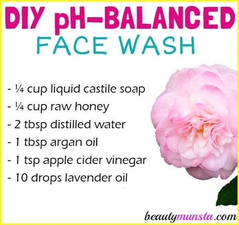 Diy Ph Balanced Face Wash For Healthy Skin Beautymunsta Free