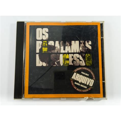 Cd Paralamas Do Sucesso Arquivo Maiores Sucessos Shopee Brasil