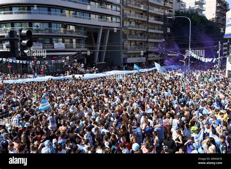 Buenos Aires Argentina December Happy Argentine Football