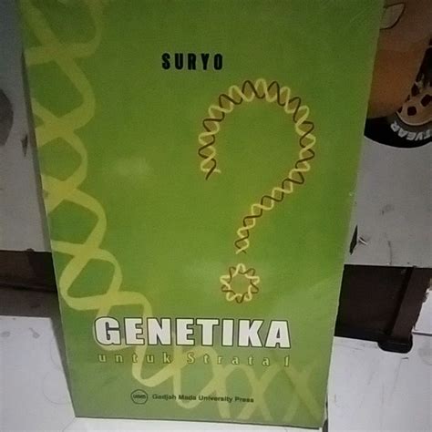 Jual Buku Genetika Untuk Strata 1 By Suryo Shopee Indonesia