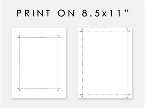 Folded Card Template Illustrator