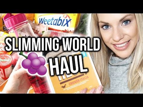 Slimming World Grocery Haul Youtube