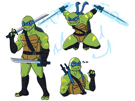 Rise of Tmnt Leo by Cliff-kun on DeviantArt