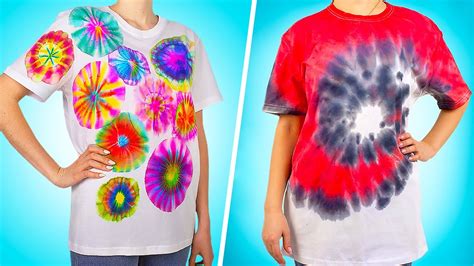 2 Awesome Tie Dye T Shirt Tutorials Youtube