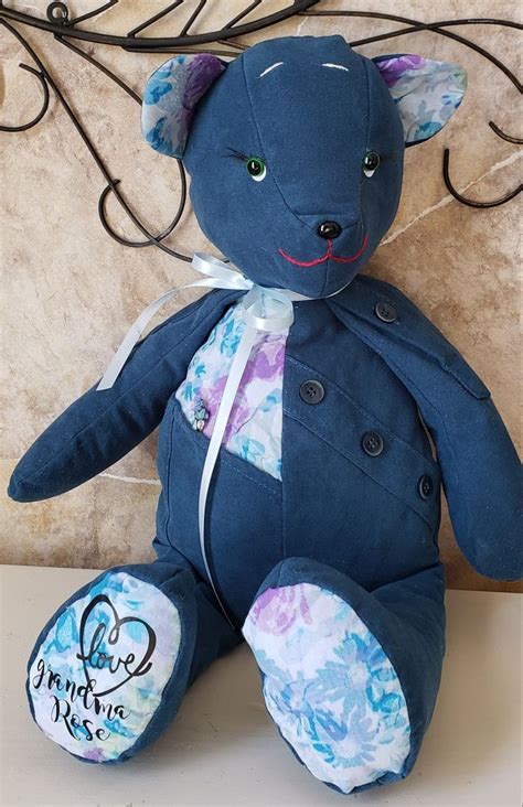 Pin By Brenda Janda On Memory Bears Memory Bear Teddy Bear Teddy