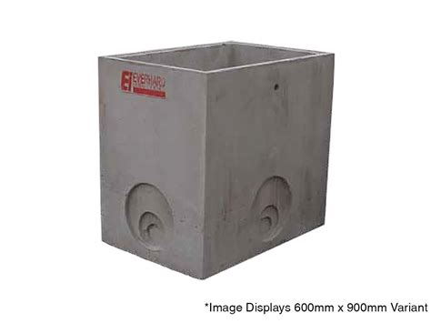 Concrete 600mm X 600mm Field Gully Pit Only From Reece